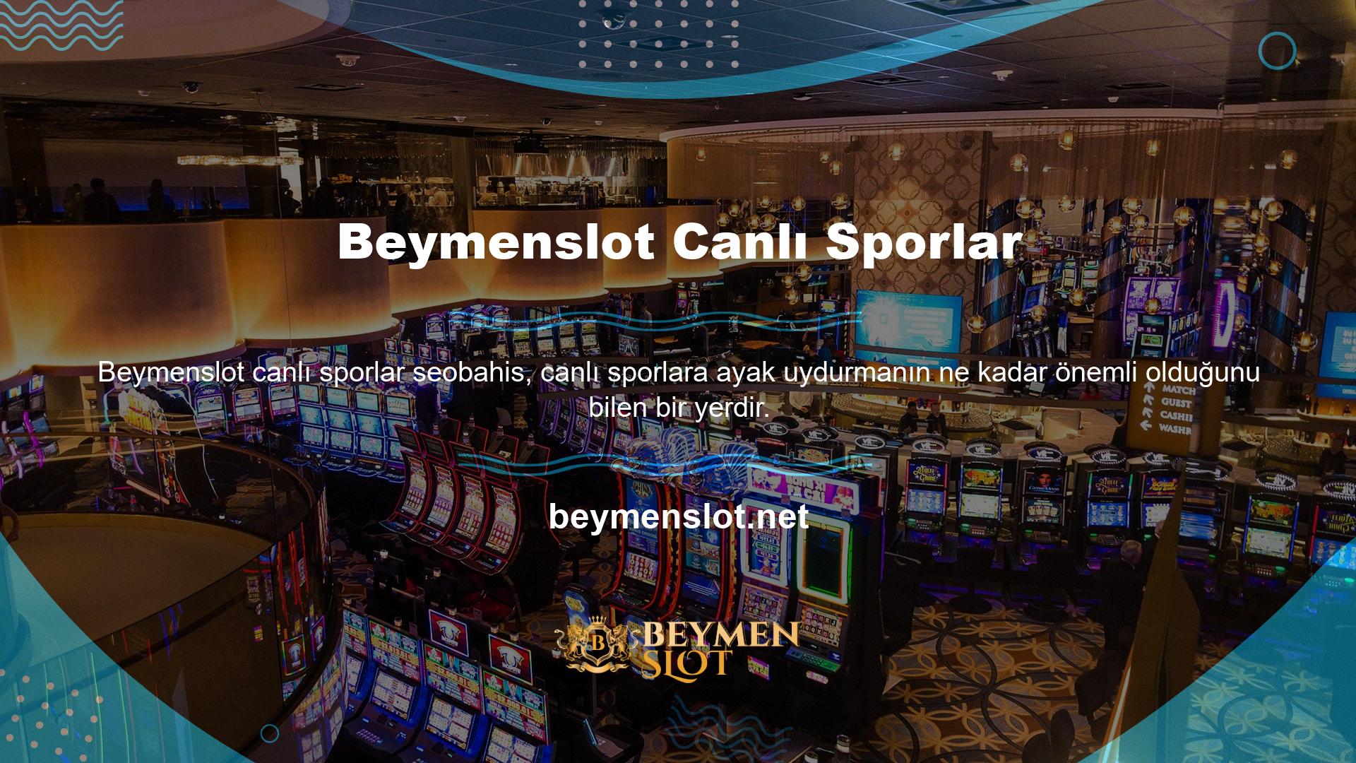 Yani, Beymenslot, özellikle at yarışı söz konusu olduğunda en iyilerinden biridir